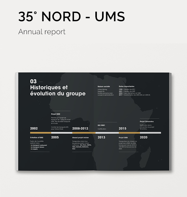 rapport annuel pour UMS en Afrique - annual report