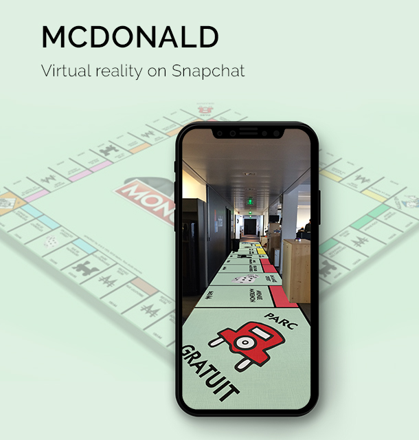 réalité virtuelle pour McDonald's - virtual reality