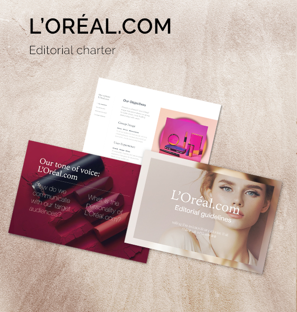 charte éditoriale pour l'Oréal - editorial_charter